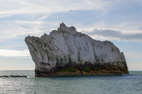 Weergave van het naalden isle of wight — Stockfoto