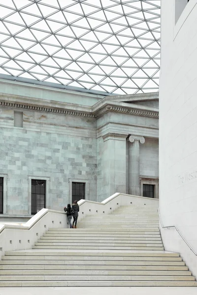 La Gran Corte en el Museo Británico — Foto de Stock