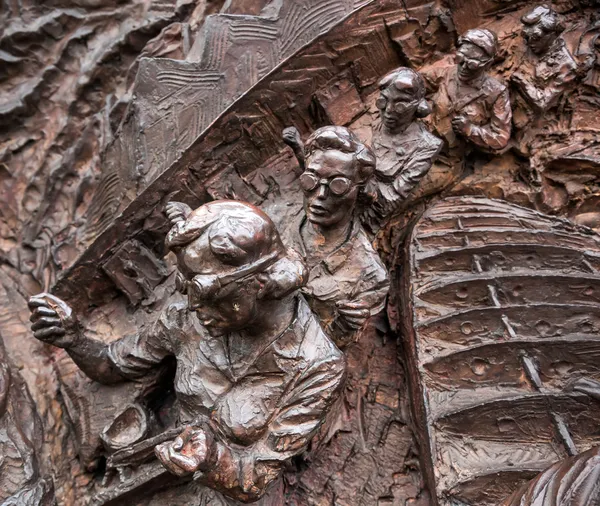 イギリス戦争の記念碑の戦いの部分をクローズ アップ — ストック写真
