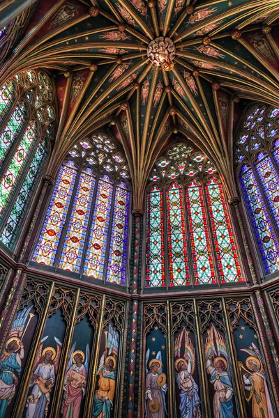 Interiör bild av del av ely cathedral — Stockfoto