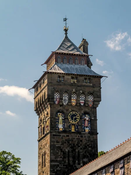 Torre al Castello di Cardiff — Foto Stock