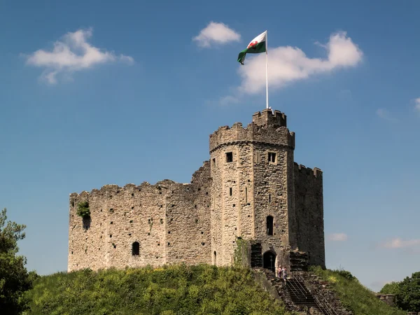 Cardiff castle — Stockfoto