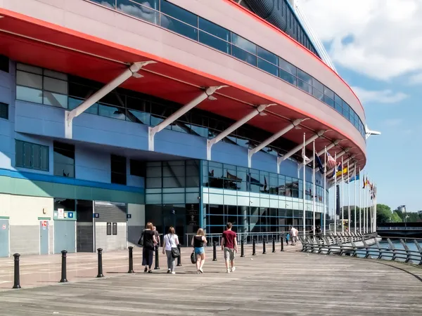 The Millennium Stadium at Cardiff Arms Park — Stock Photo, Image