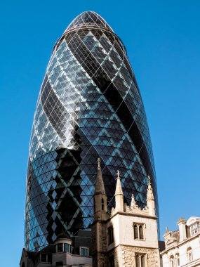 fütüristik bina 30 st mary axe Londra