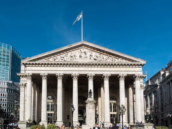 Royal Exchange City of London — Stock Photo, Image