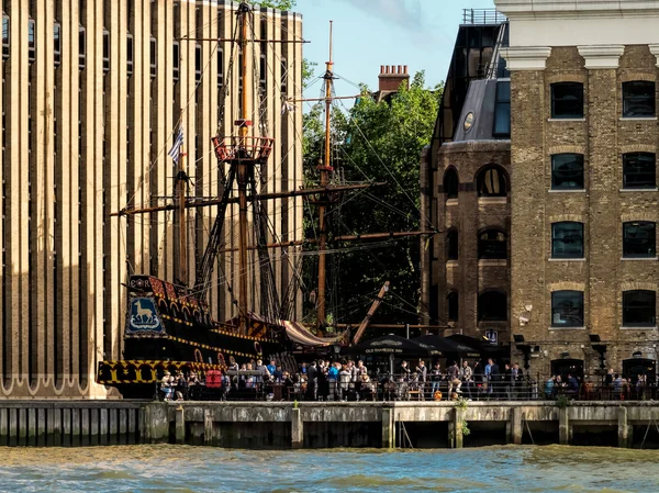 Golden hind Londýn — Stock fotografie