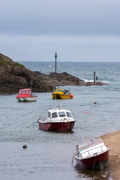 Boats in Bude Harbour — Stock Photo, Image