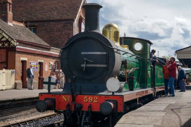 c sınıf buhar motoru sheffield park istasyonu