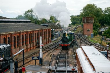 c sınıf buhar motoru sheffield park istasyonu