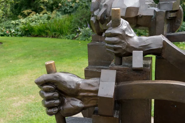 Uma estátua de Maximus Ad Minima em Kew Gardens — Fotografia de Stock