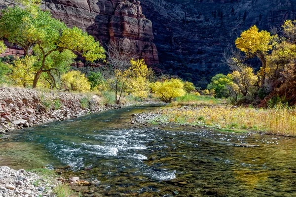 Zion Nationaal park utah — Stockfoto