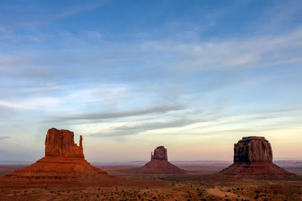 Festői kilátással a monument valley utah Amerikai Egyesült Államok — Stock Fotó