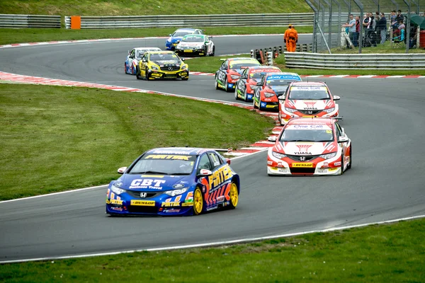 Touring car championship wyścigu marca 2014 — Zdjęcie stockowe