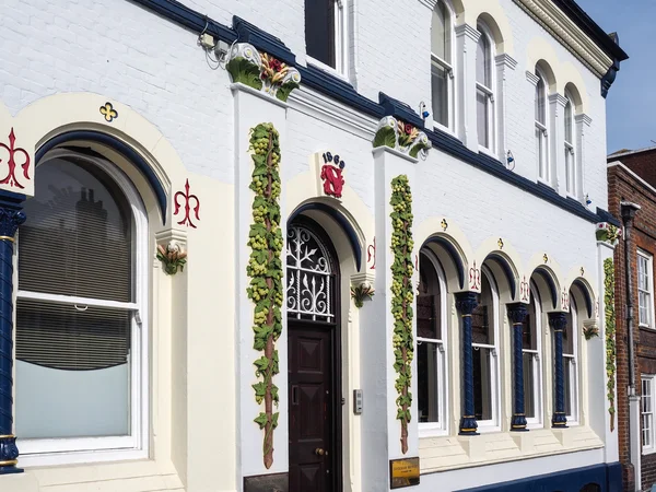 Blick auf das Brauereigebäude in Faversham kent am 29. März 2014 — Stockfoto