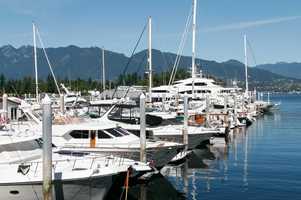 Marina in vancouver — Stockfoto