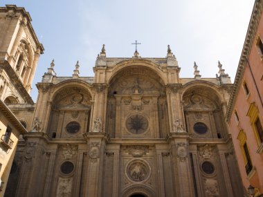 Dış granada Katedrali Endülüs İspanya