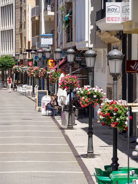 Escena callejera en Estepona — Foto de Stock