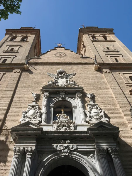 La Basílica de Nuestra Señora de las Angustias, patrona o — Foto de Stock