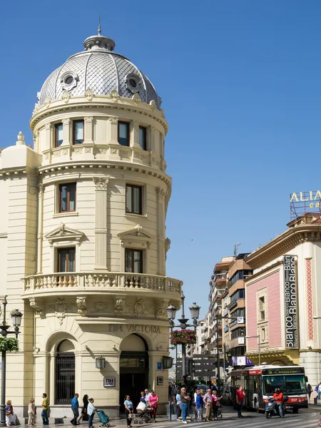 Отель Виктория в Гранаде, Испания — стоковое фото