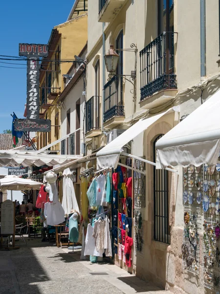 Straatbeeld in Ronda — Stockfoto