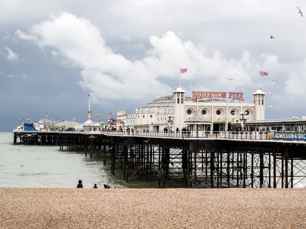 Vista del molo di Brighton — Foto Stock