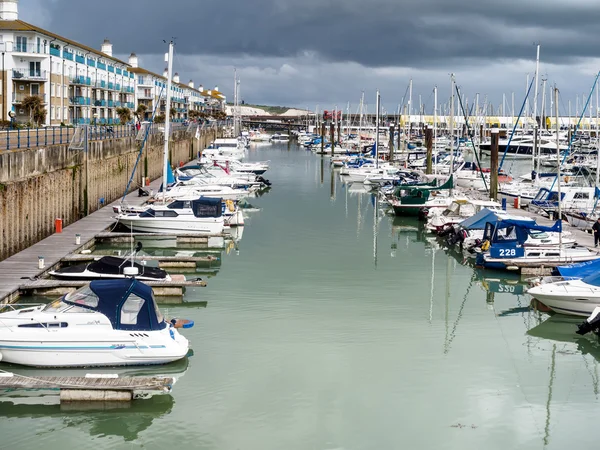 Blick auf Brighton Marina — Stockfoto