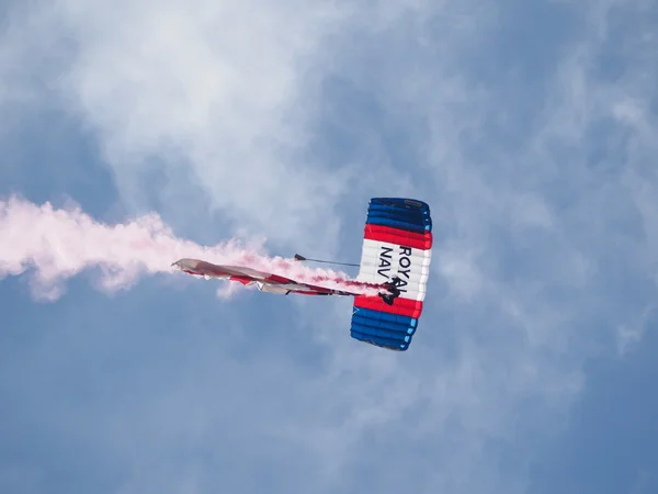 Fallschirmmannschaft der königlichen Marine — Stockfoto
