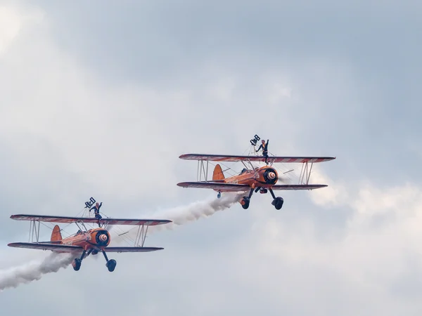 Breitling wingwalkers — стокове фото