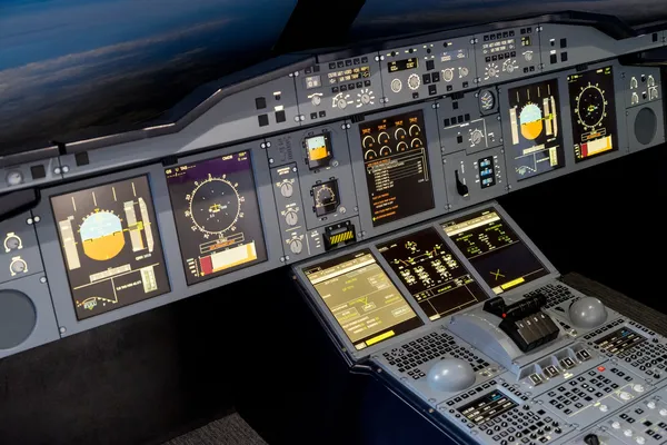 Simulateur de vol Airbus A-380-800 — Photo