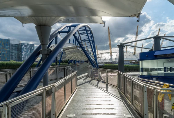 North Greenwich Riverbus terminal — Stock Photo, Image