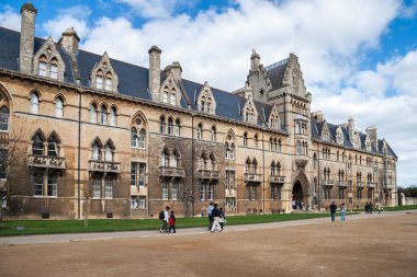 bir oxford university colleges görünümü
