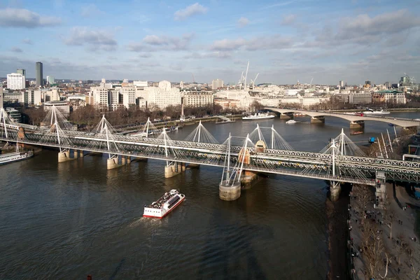 Hungerford Bridge en Londres —  Fotos de Stock
