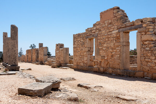 Temple of Apollo near Kourion Cyprus