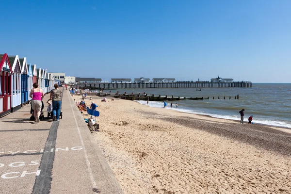 View of the pier at Southwold — Stock Photo, Image