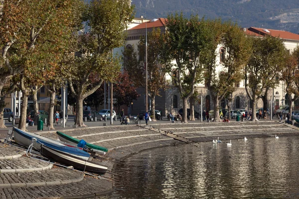 Lecco at Lake Como — Stock Photo, Image