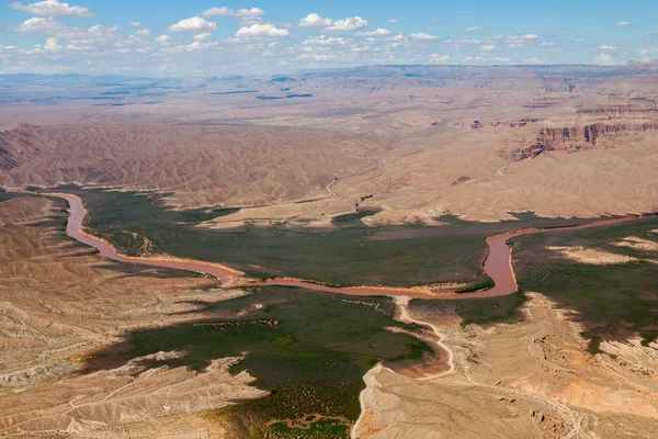 Colorado Nehri bölgenin havadan görünümü — Stok fotoğraf