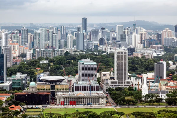 Skyline von Singapore — Stockfoto