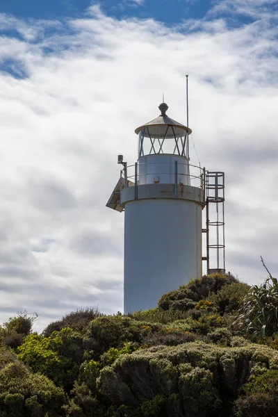 Widok z latarni morskiej cape foulwind w Nowej Zelandii — Zdjęcie stockowe