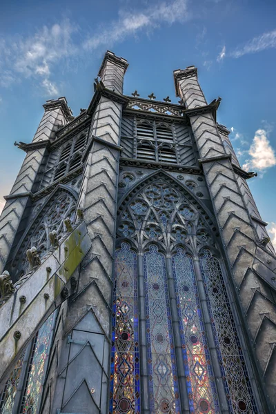 Ośmioboczna wieża hotelu katedry ely — Zdjęcie stockowe