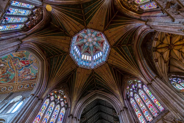 Vista interna della Cattedrale di Ely — Foto Stock