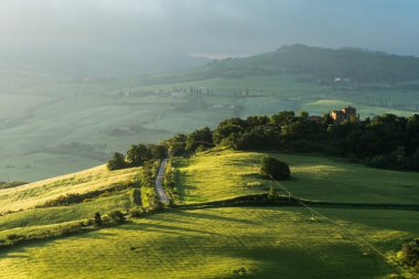 kırsal val d'orcia Toskana