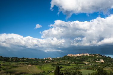 San biagio kilise ve montepulciano