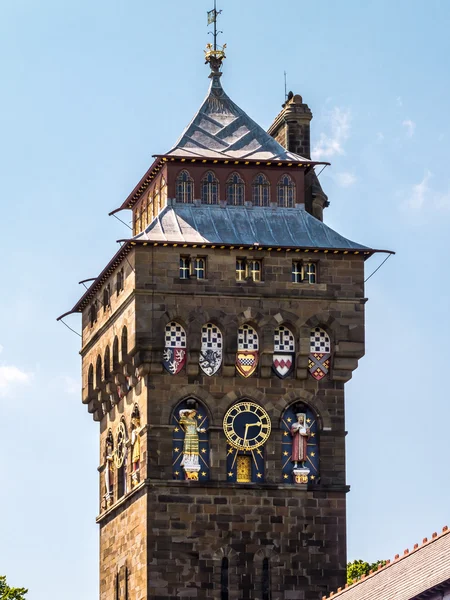 Torre en el Castillo de Cardiff — Foto de Stock