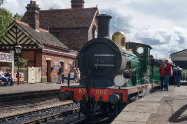 silnik parowy Klasa c zamiar opuścić stacji park sheffield wschód 