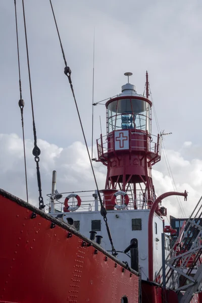 Lightship 2000 moored in Cardiff — Stock Photo, Image