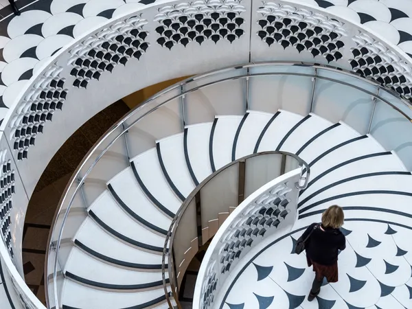 Tate britain spiraltreppe in london — Stockfoto