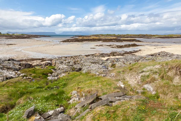 Utsikt Över Flodmynningen Vid Morar Bay Västra Högländerna Skottland — Stockfoto