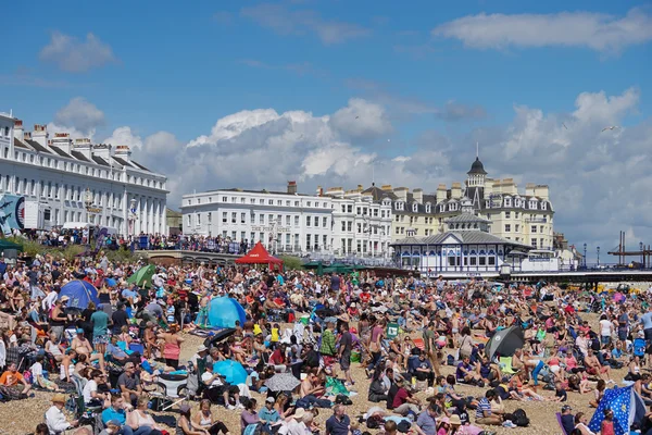 Airbourne Airshow at Eastbourne 2014 — Stock Photo, Image