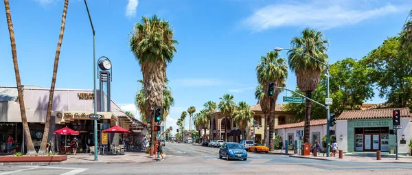 Palm Springs Kalifornien Usa Juli Utsikt Över Palm Springs Den — Stockfoto