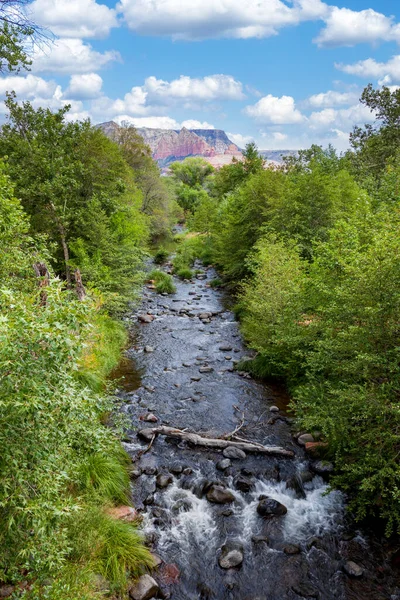 Blick Auf Oak Creek Der Nähe Von Sedona Arizona — Stockfoto